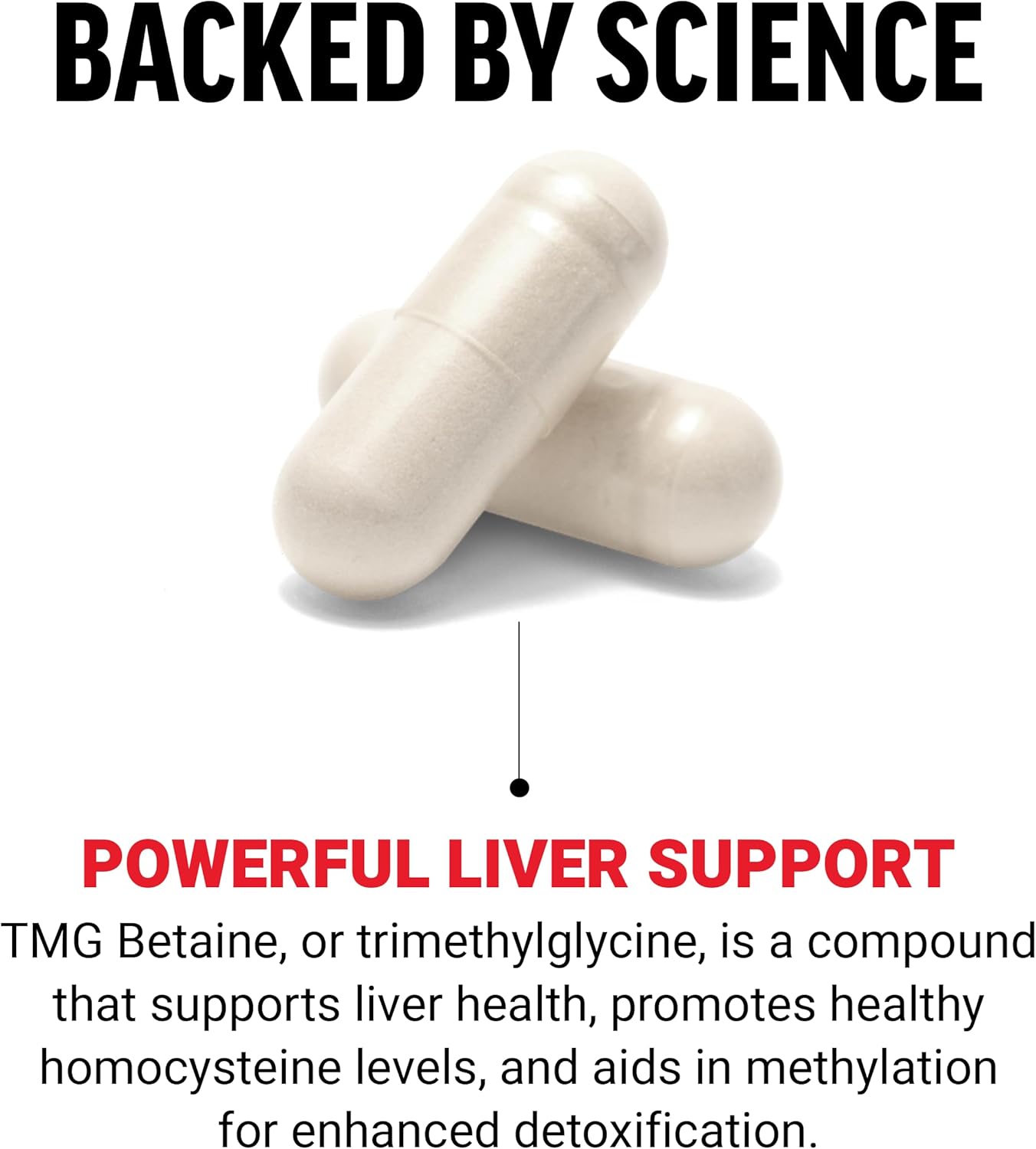 Force Factor TMG Trimethylglycine Betaine Liver Health 180 Caps - Görsel 4