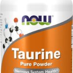 NOW Foods Taurine Pure Powder Nervous System Health Amino Acid 1000 mg 227 Gram