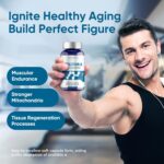 VIVALIFER Urolithin A 2000 MG Antioxidant Promoting Healthy Aging  Mitochondrial Health Repair 120 - Görsel 4