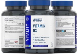 Applied Nutrition Vitamin 3000 IU D3 Vitamin 90 Caps - Görsel 2