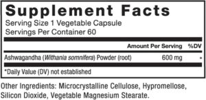 Force Factor Ashwagandha Adaptogens to Support Stress and Cognitive Health 600mg - 60 Bitkisel Kapsül - Görsel 2