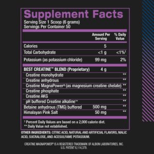 BPI Best Creatine (Kreatin) Monohydrate Complex 300 Gr (50 servis) - Görsel 2
