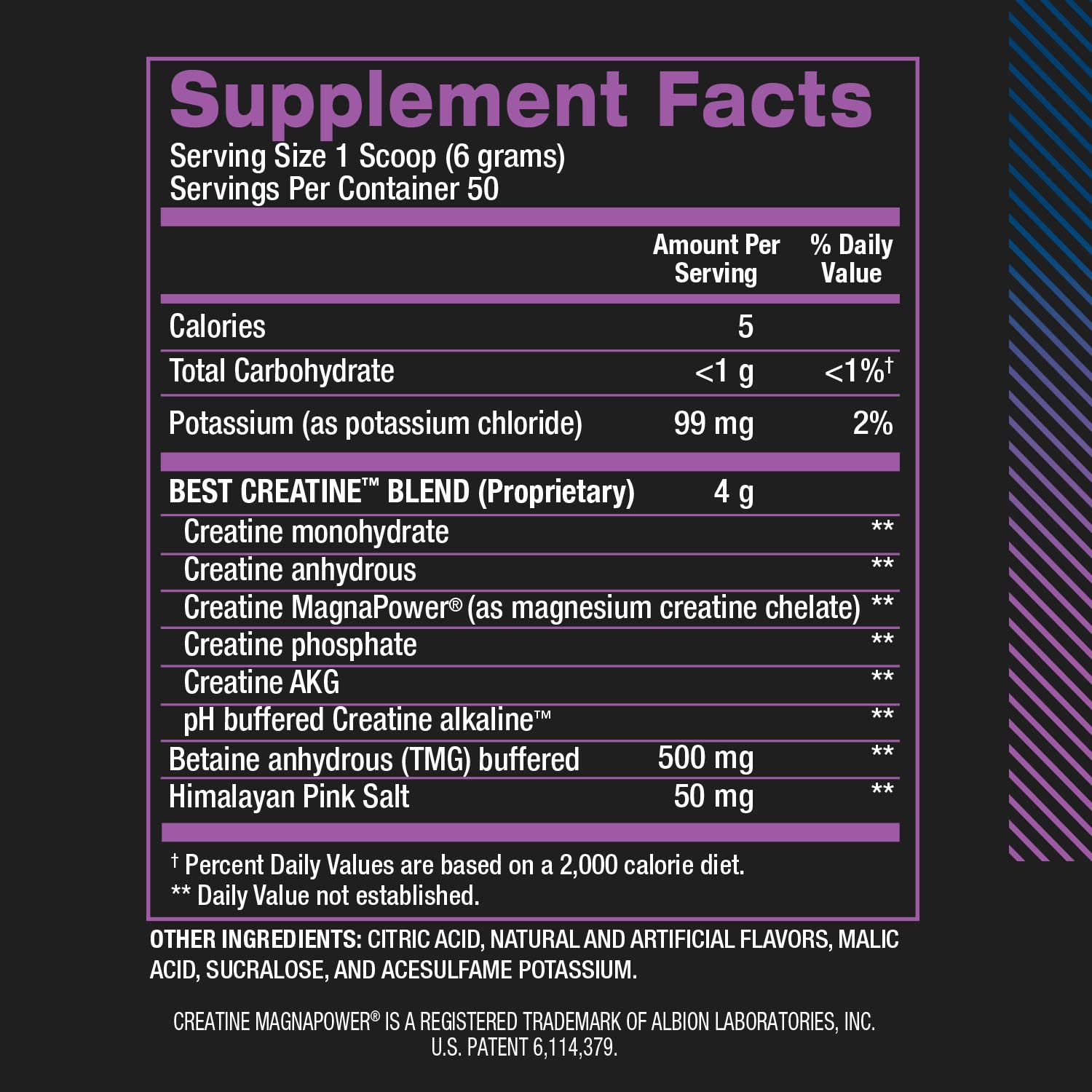 BPI Best Creatine (Kreatin) Monohydrate Complex 300 Gr (50 servis)