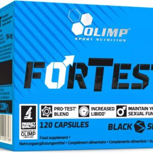 OLIMP ForTest Pro Maca Safforn Fenugreek Shilajit Test Booster 120 Caps