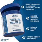 Applied Nutrition Citrulline Malate 2:1 3000mg Nitric Oxide Muscle Recovery 300 g - Görsel 5