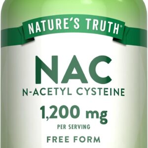 Nature’s Truth NAC Acetyl Cysteine 1200mg 60 Caps