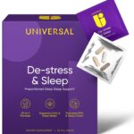 Universal U De-Stress & Sleep Multivitamin Ashwagandha & Theanine & Valerian Root & Melatonin 30 Pill Packs