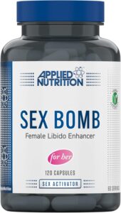 Applied Nutrition Sex Bomb for Her - Libido Booster for Women Female Libido Ashwagandha and Maca Powder 120 Capsules Bayanlara Özel - Görsel 2