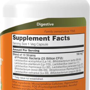 NOW Foods Probiotic 10 – 50 Veg Capsules