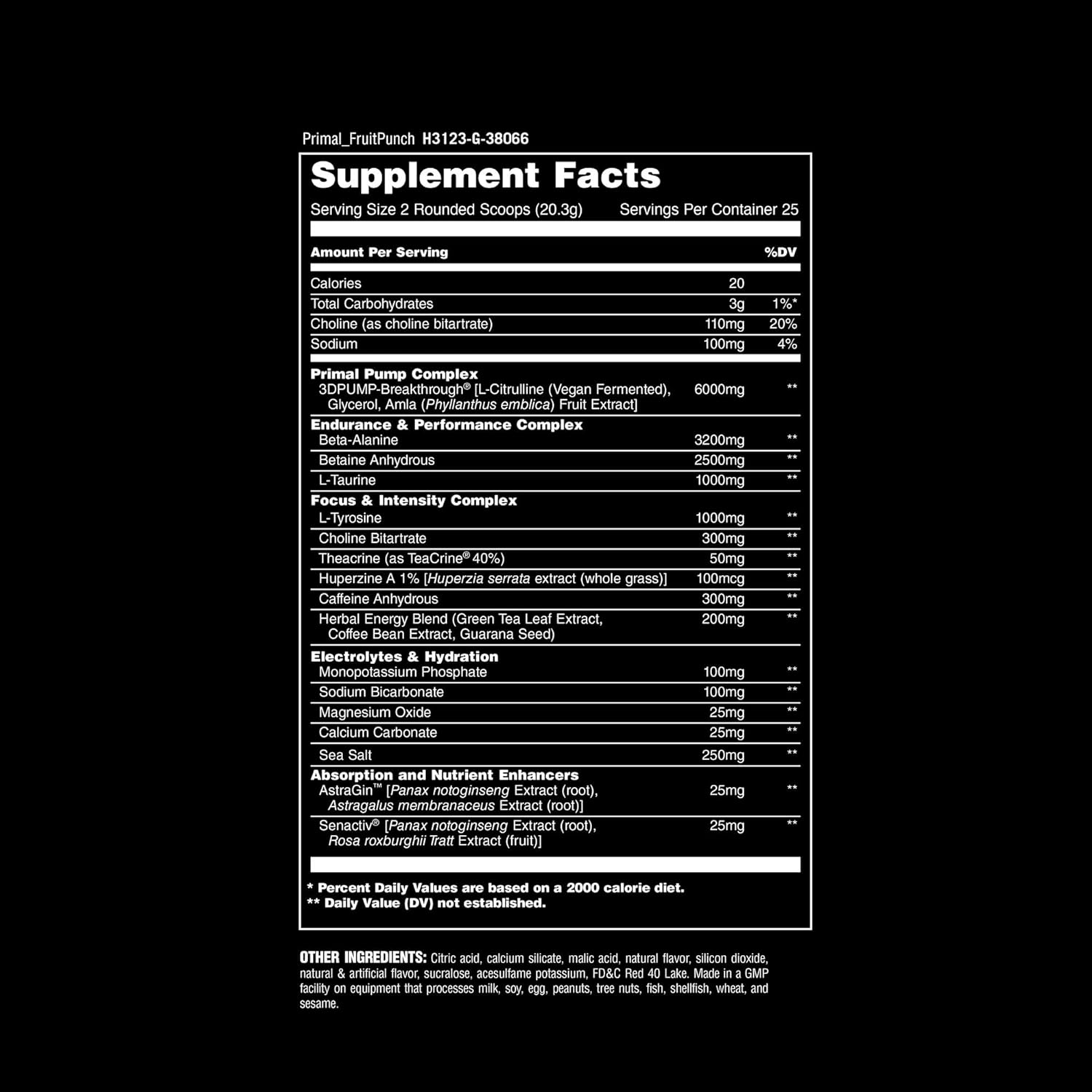 Universal Animal Primal PreWorkout 507.5 Gr - 50 servis - Görsel 3