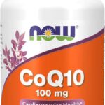 NOW Foods, CoQ10 Coenzyme Koenzim Grade Cardiovascular Health 100 mg, 50 Softgels
