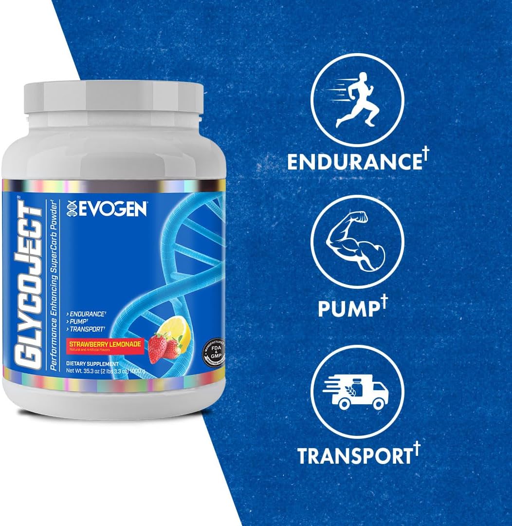 Evogen GlycoJect Karbolyn Super Carb Pump PreWorkout Karbonhidrat Powder 1000 gr - Görsel 3