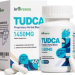 inGreens TUDCA+Milk Thistle 1450MG Health for Liver Kidney Cleanse Detox and Repair 60 Caps