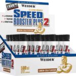 Weider Speed Booster Plus PreWorkout Energy Shot, 20 x 25 ml Lemon-Cola Flavour