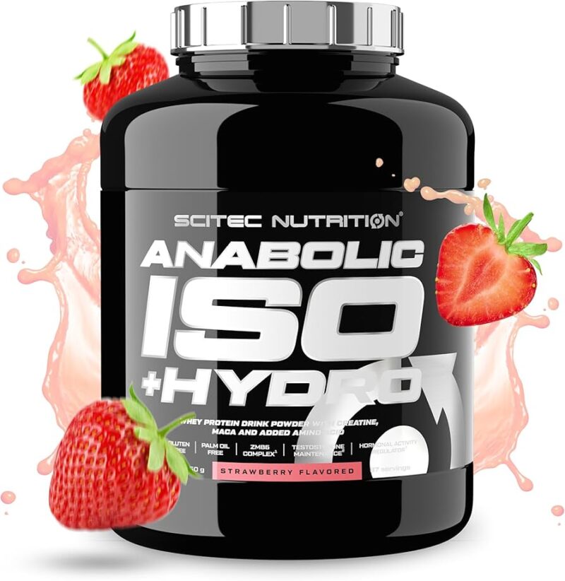 Scitec Anabolic Isolate+Hydro Protein 2,35 kg - 87 SERVİS - Görsel 6