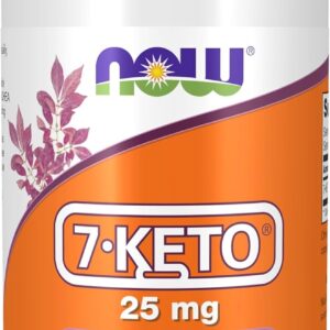 NOW Foods Supplements, 7-Keto DHEA Acetate-7-one 25 mg, Weight Management*, 90 Veg Capsules