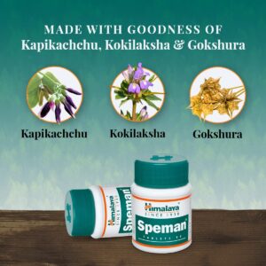 Himalaya Speman Tablet - 60 Tablet - ABD VERSİYON - Görsel 3