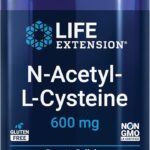 Life Extension N-Acetyl-L-Cysteine Liver Health NAC 600 mg 60 Caps