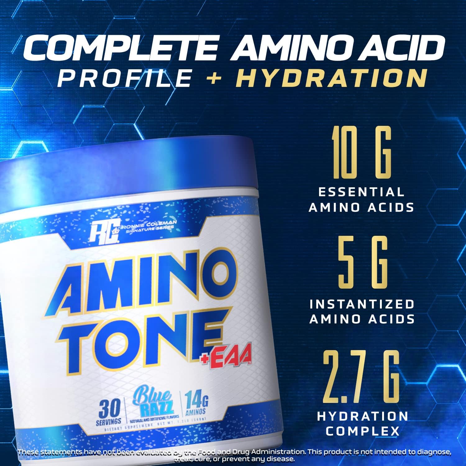 Ronnie Coleman Signature Series Amino Tone EAA - Görsel 3