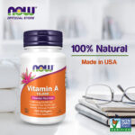 Now Foods Vitamin A 10,000 IU 100 Softgels - Görsel 2