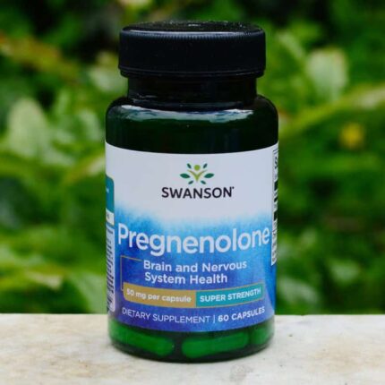 Swanson Pregnenolone Super Strength 50 mg, 60 Capsules