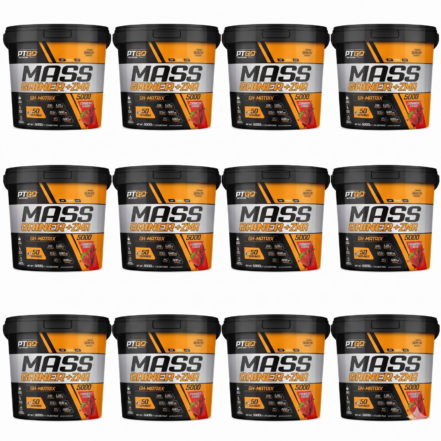 ( 12 li) Avantaj paketi PT GO NUTRITION Mass Gainer 5 kg Kova Çilek 🍓