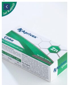 Aprivex Çinko 30 Yumuşak Kapsül - Görsel 2