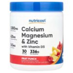 Nutricost, Calcium Magnesium & Zinc With Vitamin D3 - 336 Gram