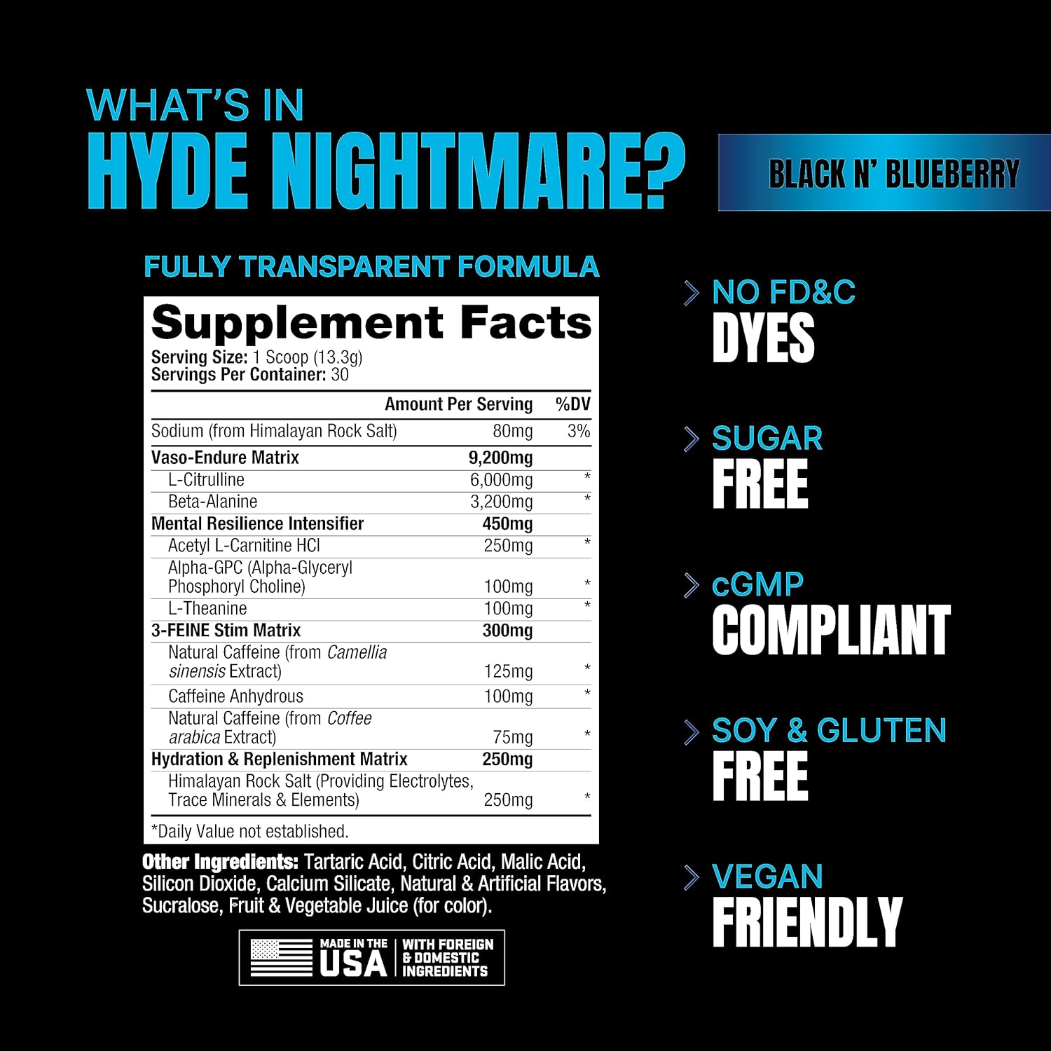 ProSupps Hyde Nightmare PreWorkout - Görsel 2