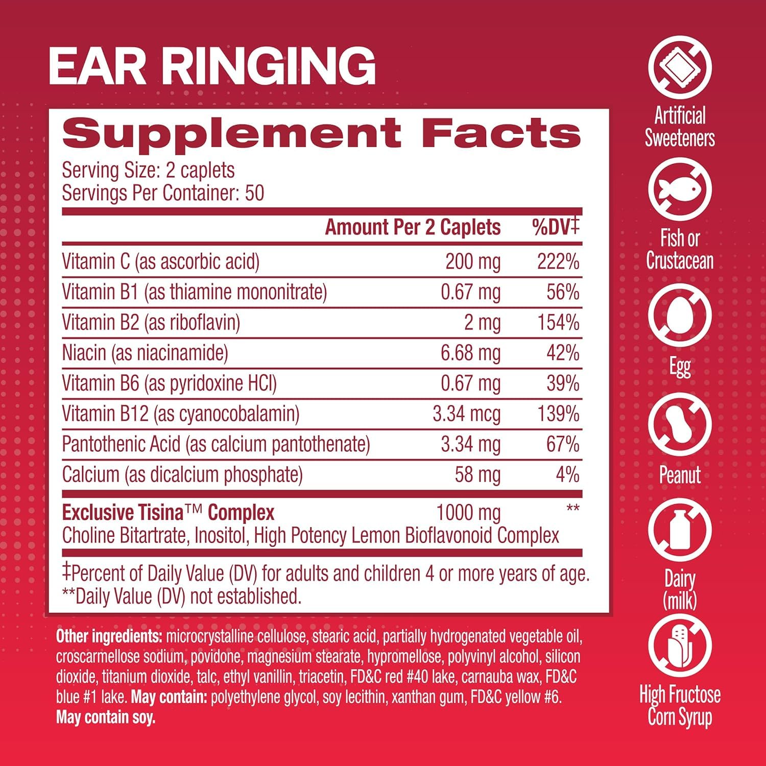 LIPO-FLAVONOID Plus Ear ringing Choline İnositol 100 Tablet - Görsel 3
