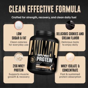 Universal Animal 100% Whey Protein 1,8 Kg - Görsel 3