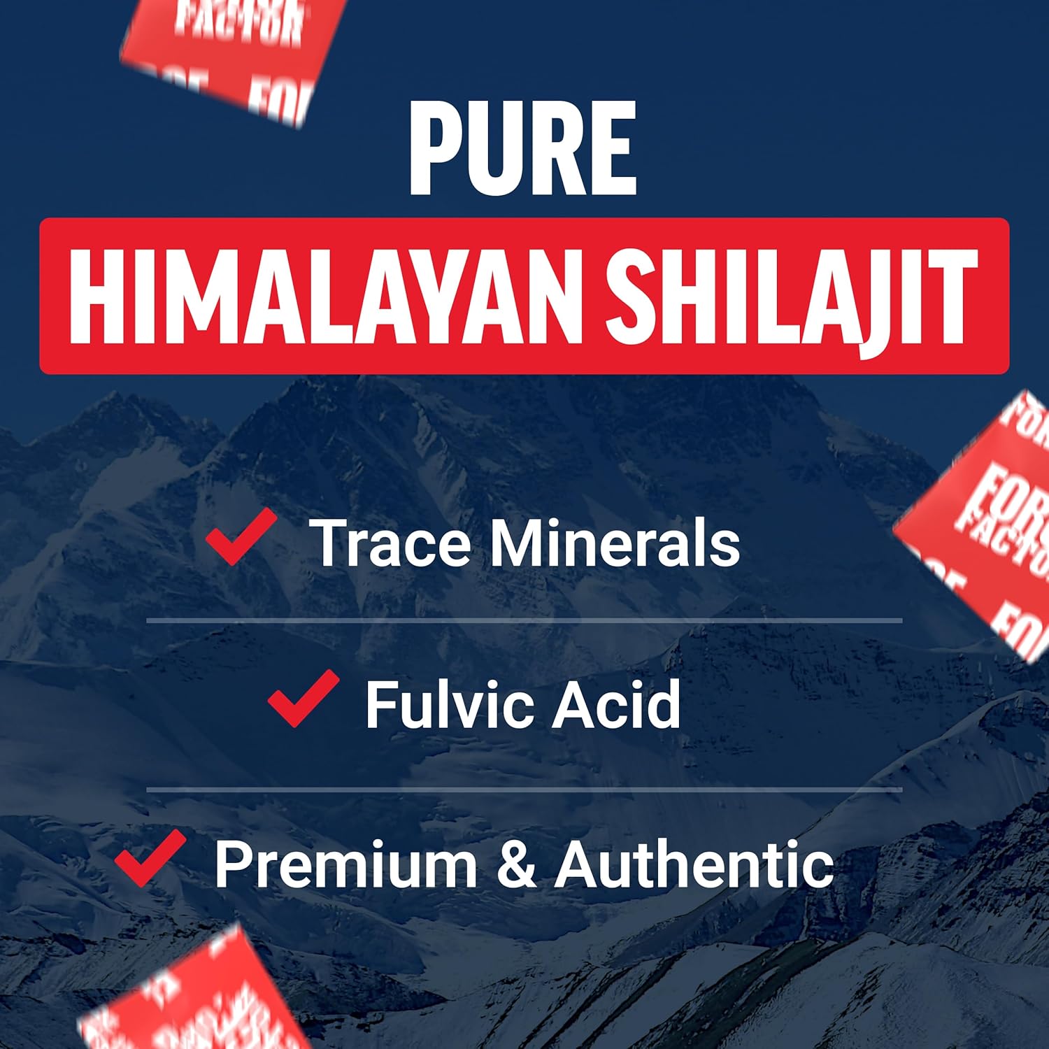 Force Factor Supreme Shilajit, Premium Himalayan Shilajit Trace Mineral Immune Health 60 Chews - Görsel 5