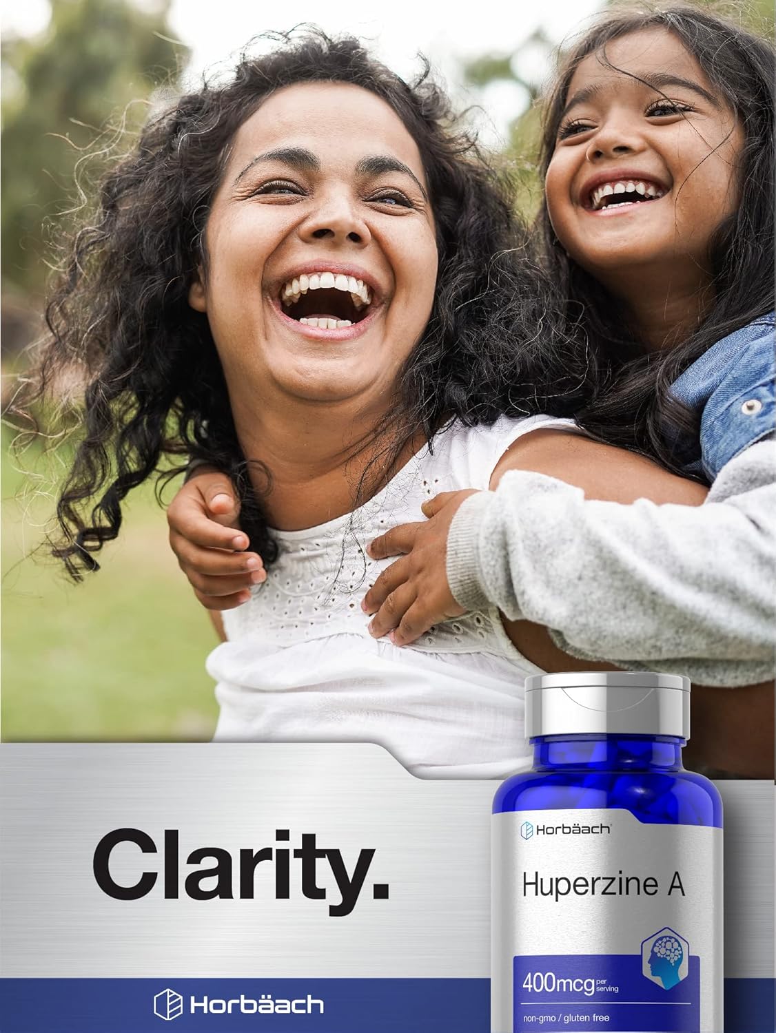 Horbaach Huperzine(Huperzia serrata) A 400mcg | 180 Capsules | Non-GMO, Gluten Free - Görsel 2