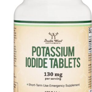 DOUBLE WOOD Potassium Iodide 130mg 180 Tablet