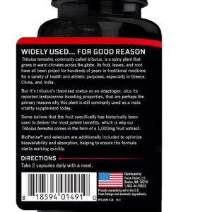 Force Factor Tribulus Terrestris for Men 1000 Mg 60 Caps