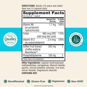 Neuriva Plus Brain Memory Focus Nootropics Cognitive Phosphatidylserine 30 Caps