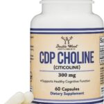 Double Wood CDP Choline (Citicoline) Pharmaceutical Grade Third Party Tested 60 Caps