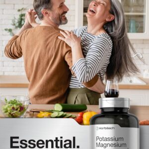 Horbäach Potassium Magnesium Premium Quality Non-GMO & Gluten Free 240 Caps