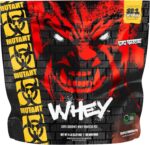Mutant Whey – 100% Whey Protein Powder Shake, Gourmet Taste, 22g of Protein, Fast Absorbing, Easy Digesting 5lbs - Triple Chocolate