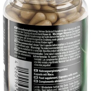 Ironmaxx 910mg Maca (MATCHA) Origin 800 Mg Capsules 130 Caps