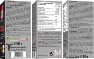 Weider Prime Testosterone Testo Booster For Men DIM KSM66 Ashwagandha 60 Caps - Görsel 4