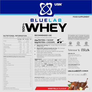 USN Blue Lab Whey Premium Protein 2 kg - 60 Servis - Görsel 4