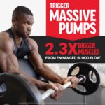 FORCE FACTOR Nitric Oxide Booster Fast-Acting L-Arginine Citrulline Maximize Muscle Pumps 120 Caps - Görsel 6