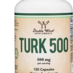 Double Wood Turkesterone for Men's Health Support 500mg, 120 Caps