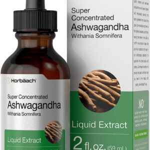 Horbaach Ashwagandha Root | 2oz Liquid 59 ml