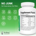 Dr. Berg Natural Vitamin B12 FOLATE 1000 mcg Hydroxocobalamin Energy Brain & Nervous System 60 Caps - Görsel 4