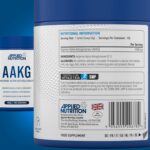 Applied Nutrition AAKG - L Arginine Alpha Ketoglutarate 3000mg Nitric Oxide Energy Boost Muscle Pump - Görsel 2