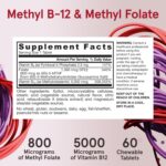 Jarrow Formulas Vegan Methyl Folate Enhanced 400 μg 60 Vegetarian Caps - Görsel 2