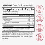Force Factor Legendary Creatine Monohydrate Memory & Cognitive Sugar Free, Berry Blast 60 Chews - Görsel 2