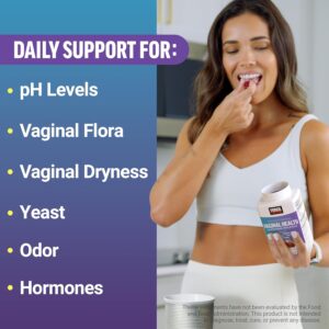 Force Factor Vaginal Health Probiotic Women’s Health KSM66 Ashwagandha inositol Hormone Balance 60 Soft Chews